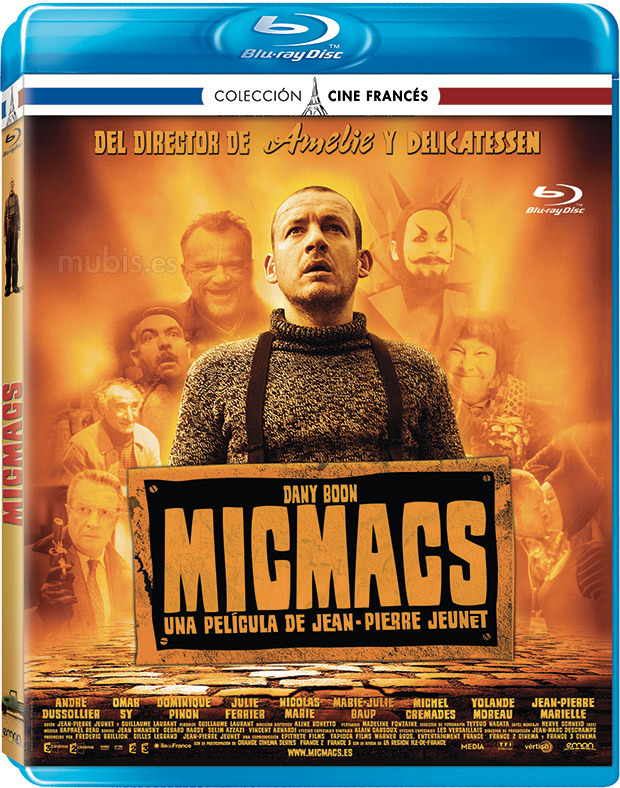 carátula Micmacs (Combo Blu-ray + DVD) Blu-ray 1