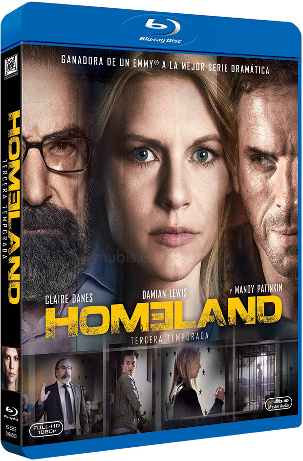 Homeland - Tercera Temporada Blu-ray