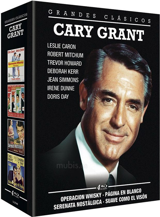 carátula Pack Cary Grant Blu-ray 1