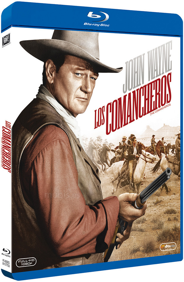 carátula Los Comancheros Blu-ray 1