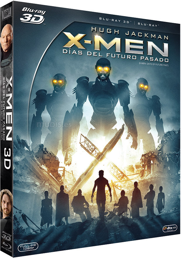 carátula X-Men: Días del Futuro Pasado Blu-ray 3D 1