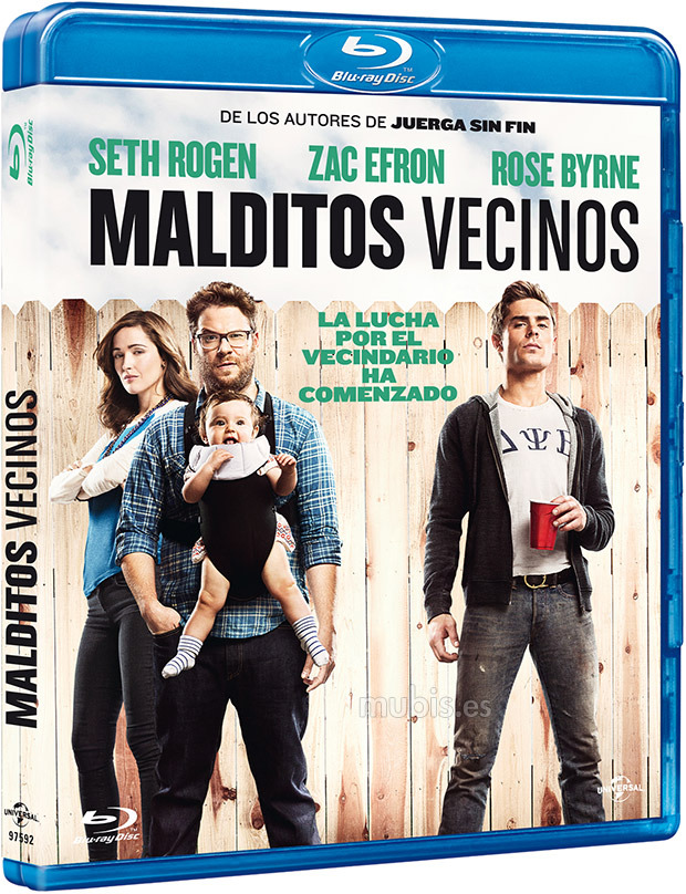 carátula Malditos Vecinos Blu-ray 1