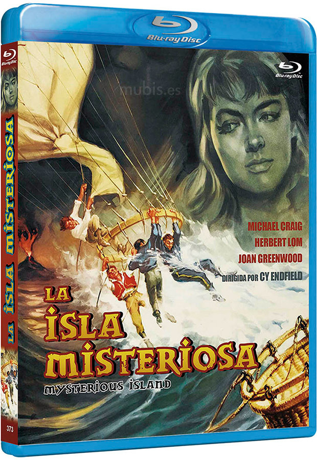 carátula La Isla Misteriosa Blu-ray 1