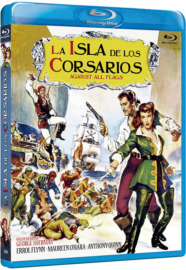 carátula La Isla de los Corsarios Blu-ray 1