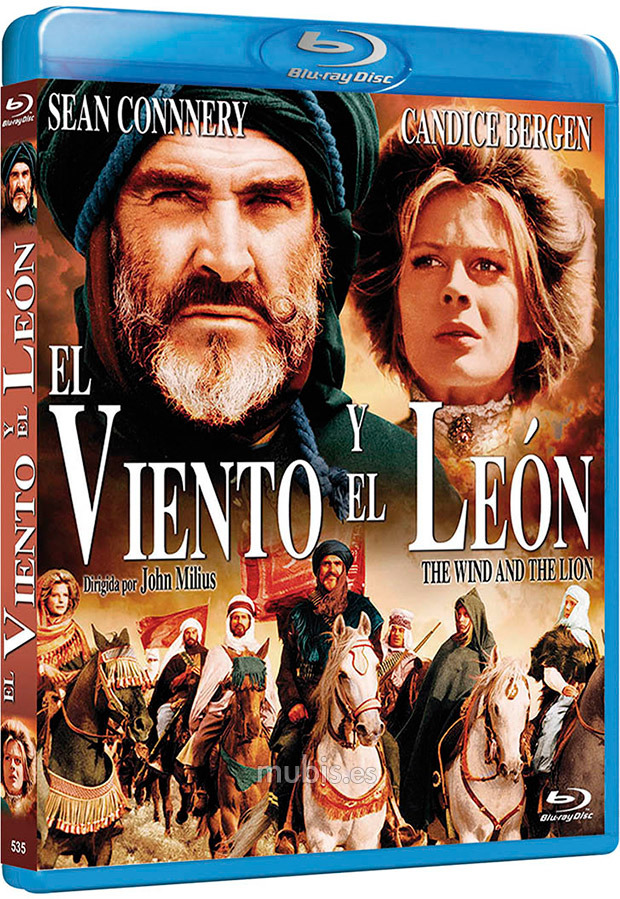 carátula El Viento y el León Blu-ray 1