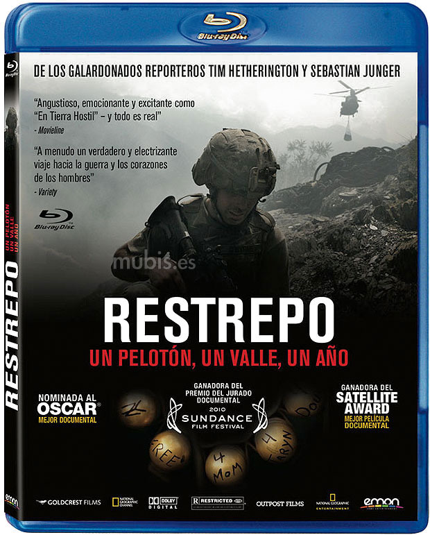 Restrepo Blu-ray