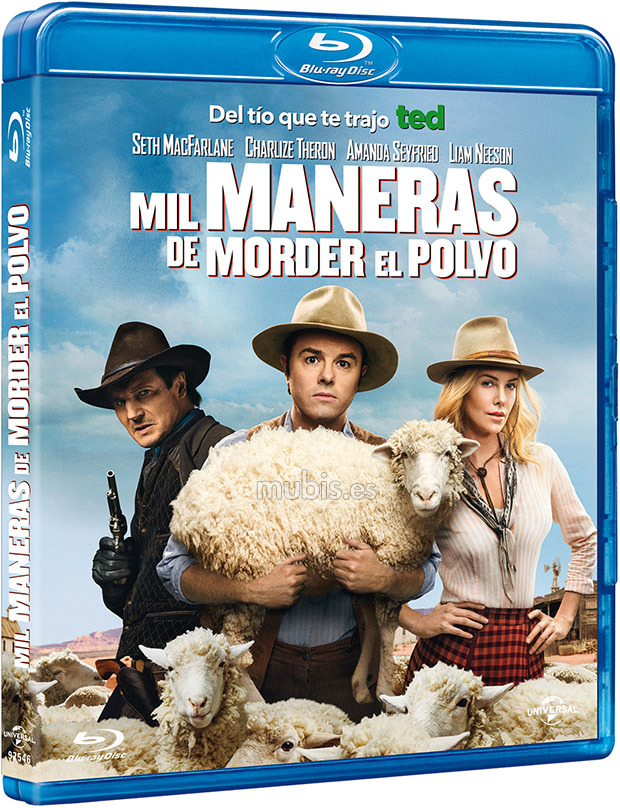 carátula Mil Maneras de Morder el Polvo Blu-ray 1