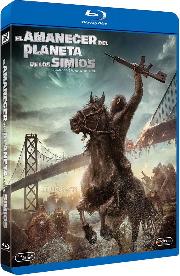 El Amanecer del Planeta de los Simios Blu-ray