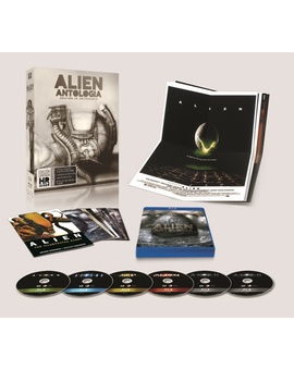 Alien Antología - Edición 35 Aniversario (Giger) Blu-ray 2