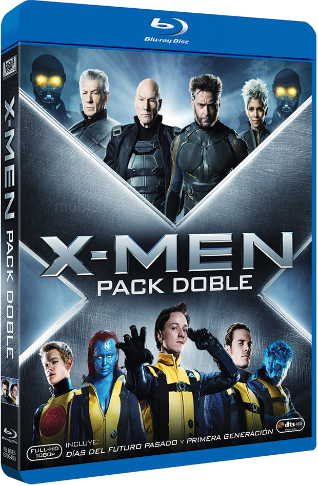 carátula Pack X-Men: Primera Generación + X-Men: Días del Futuro Pasado Blu-ray 2