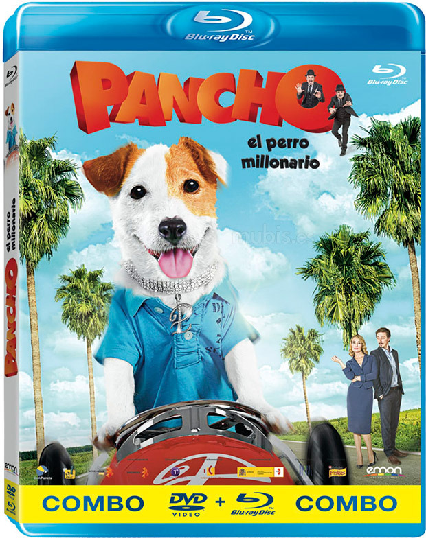carátula Pancho, El Perro Millonario (Combo Blu-ray + DVD) Blu-ray 1