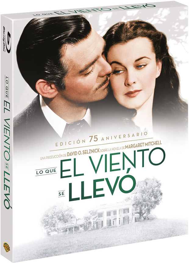 carátula Lo que el Viento se Llevó - Edición 75º Aniversario Blu-ray 1