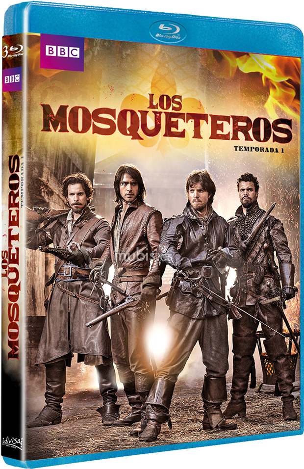 carátula Los Mosqueteros - Primera Temporada Blu-ray 1