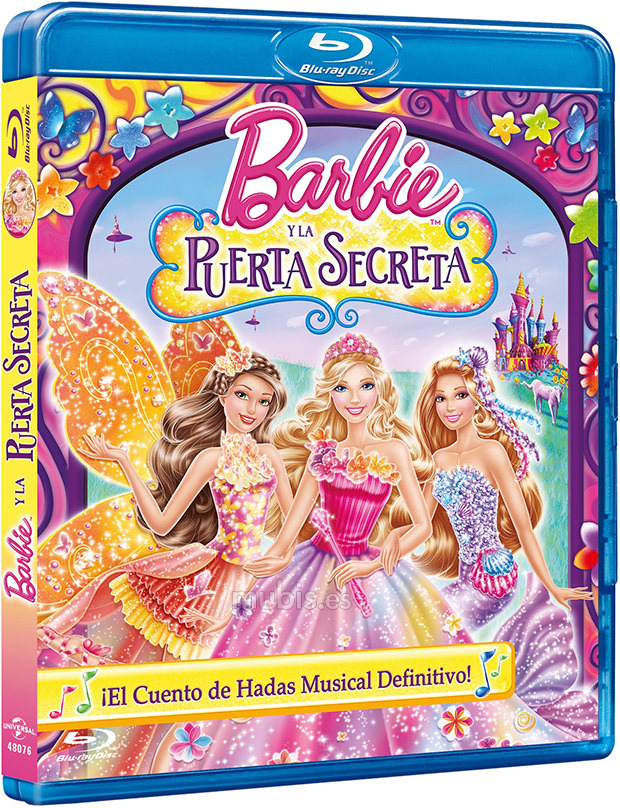 carátula Barbie y la Puerta Secreta Blu-ray 1