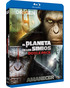 Pack El Origen del Planeta de los Simios + El Amanecer del Planeta de los Simios Blu-ray