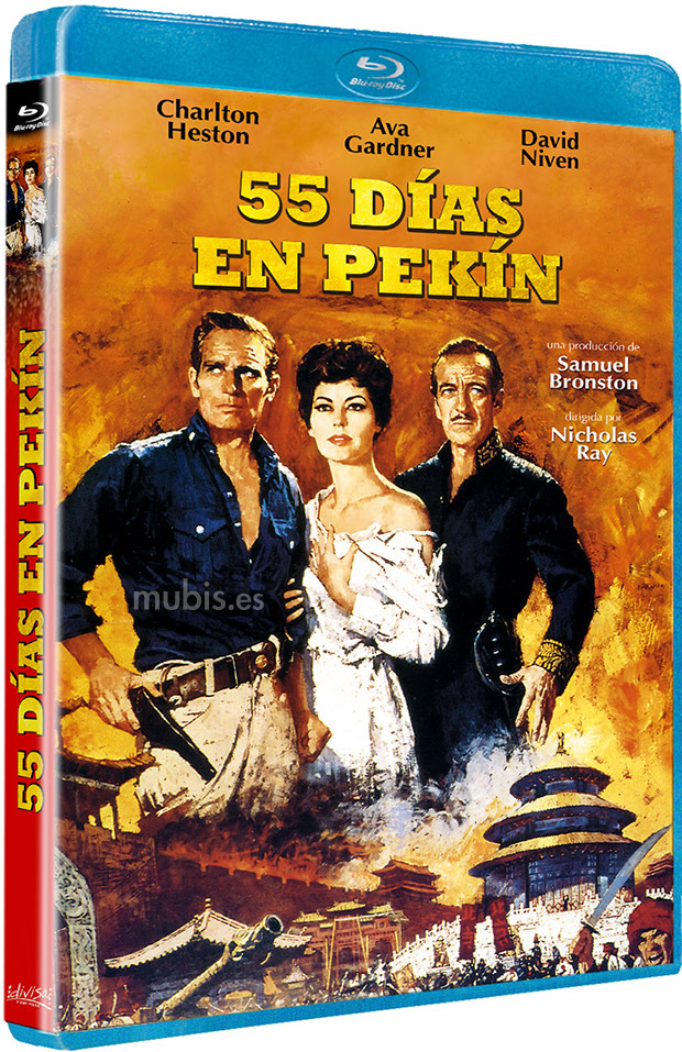 55 Días en Pekin Blu-ray