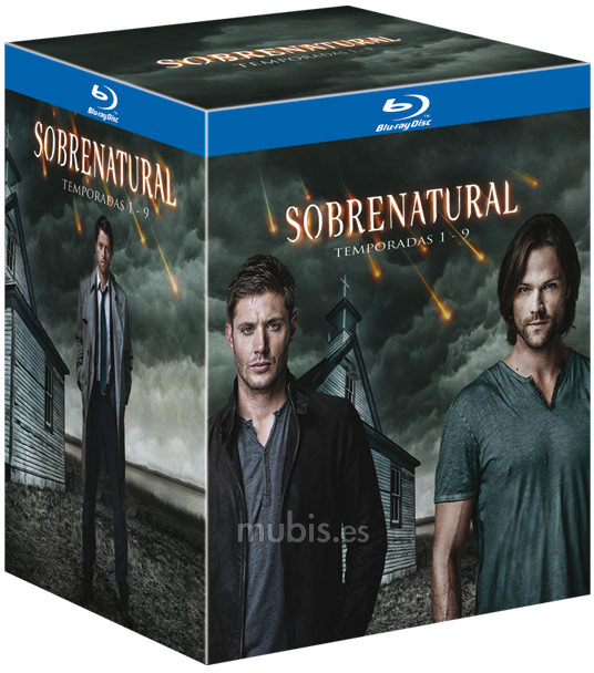 Herméticamente Valiente Anestésico Sobrenatural (Supernatural) - Temporadas 1 a 9 Blu-ray