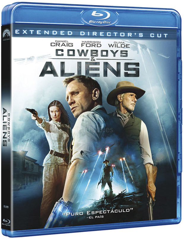 carátula Cowboys & Aliens - Edición Sencilla Blu-ray 1