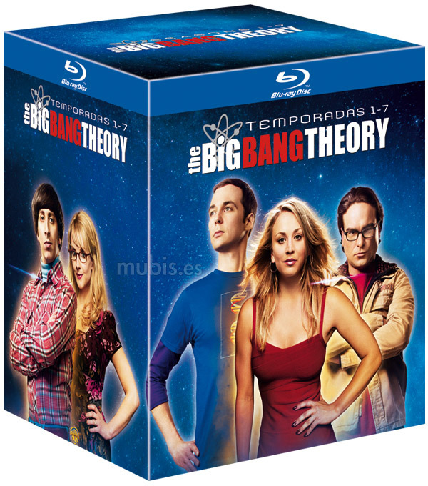 carátula The Big Bang Theory - Temporadas 1 a 7 Blu-ray 1