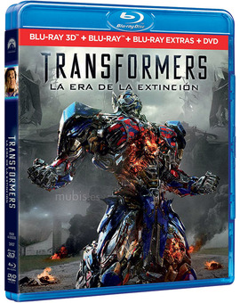 Transformers: La Era de la Extinción Blu-ray 3D