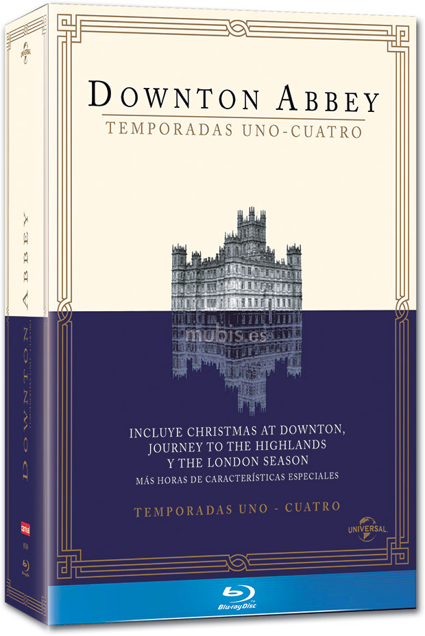 Downton Abbey - Temporadas 1 a 4 Blu-ray