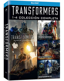 Transformers 1-4 Colección Completa Blu-ray