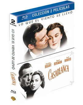 Pack Lo que el Viento se Llevó + Casablanca Blu-ray