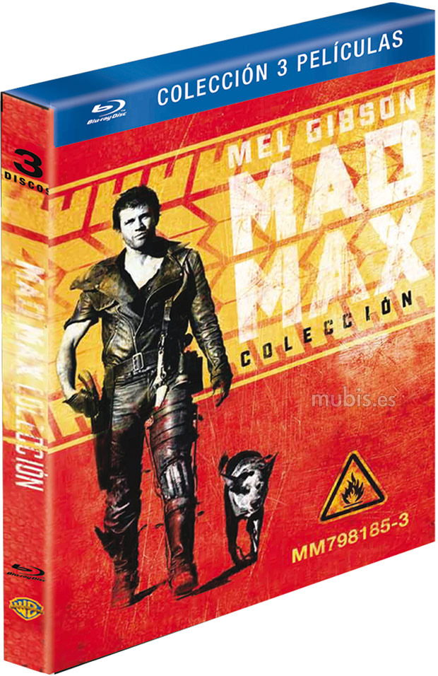carátula Mad Max Colección Blu-ray 1