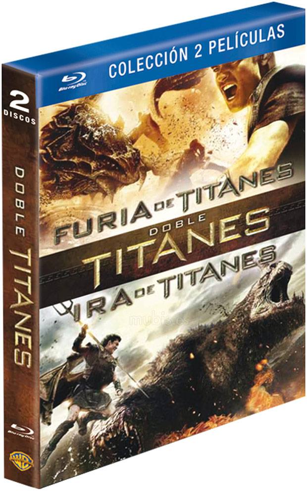 Pack Furia de Titanes + Ira de Titanes Blu-ray