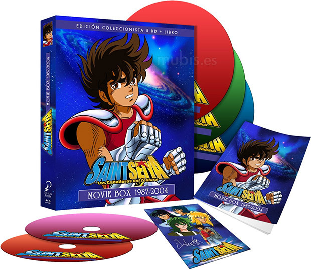 Los Caballeros del Zodiaco (Saint Seiya) - Movie Box Blu-ray