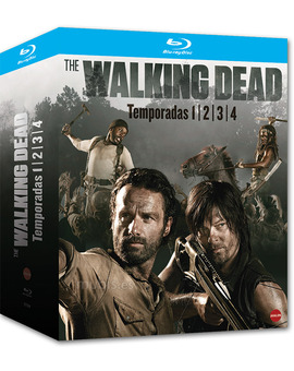 The Walking Dead - Temporadas 1 a 4 Blu-ray