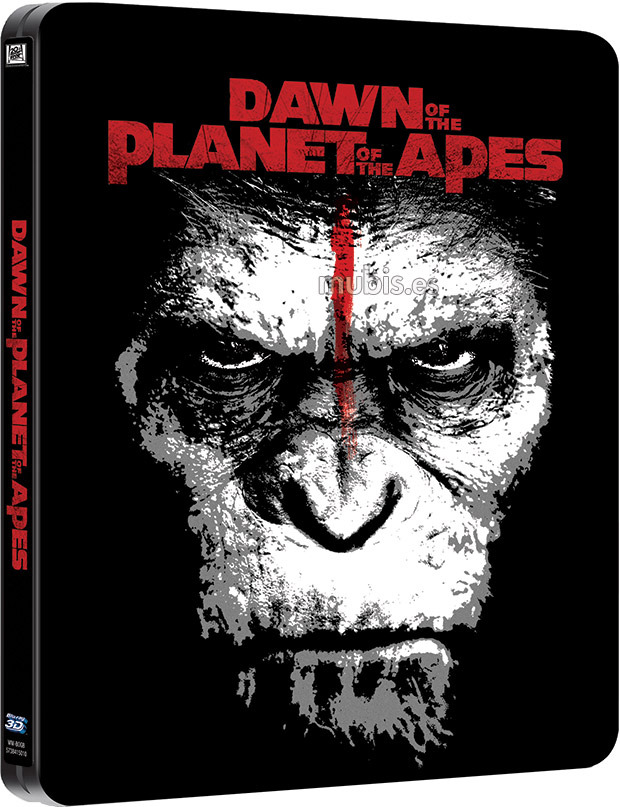 carátula El Amanecer del Planeta de los Simios - Edición Metálica Blu-ray 3D 1
