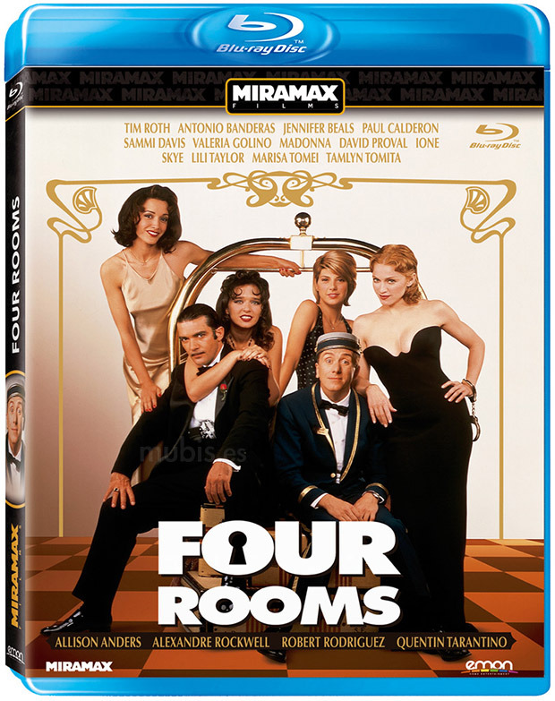 carátula Four Rooms Blu-ray 1