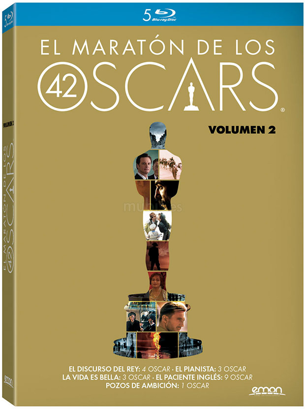 carátula El Maratón de los Oscars - Volumen 2 Blu-ray 1