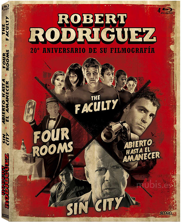 Robert Rodriguez: 20º Aniversario de su Filmografía Blu-ray