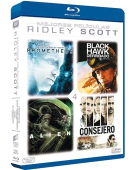 Pack Ridley Scott: Prometheus + Black Hawk Derribado + Alien + El Consejero Blu-ray