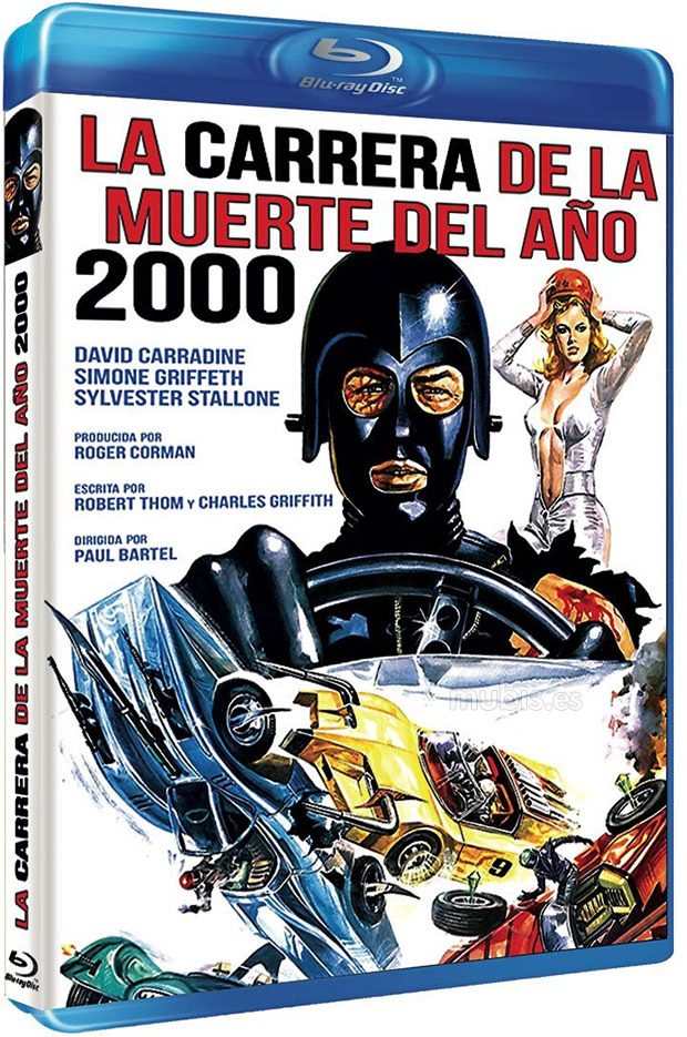 carátula La Carrera de la Muerte del Año 2000 Blu-ray 1