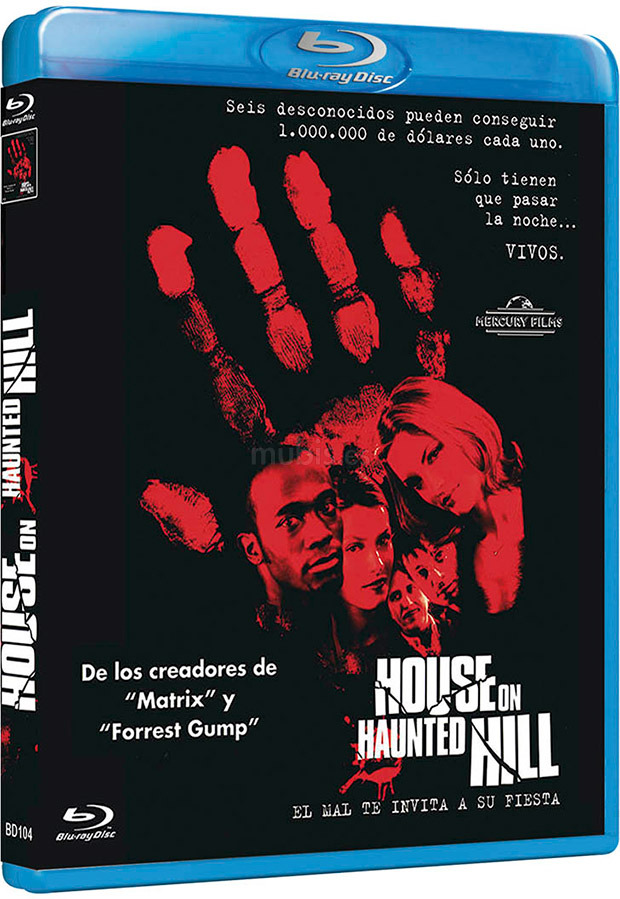 carátula House on Haunted Hill Blu-ray 1