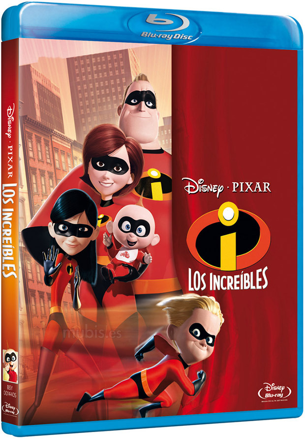 Los Increíbles Blu-ray