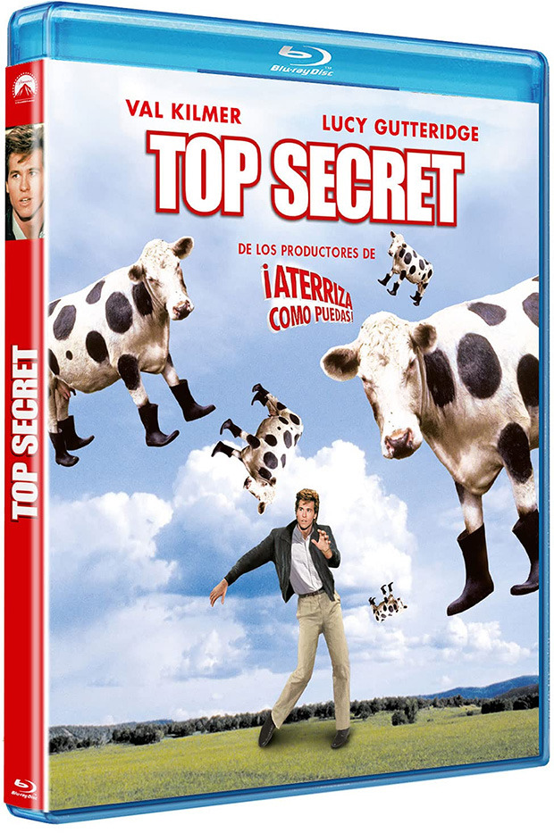 carátula Top Secret! Blu-ray 1