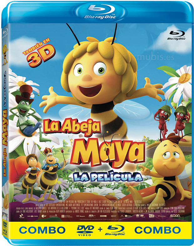 carátula La Abeja Maya. La Película Blu-ray+Blu-ray 3D 1