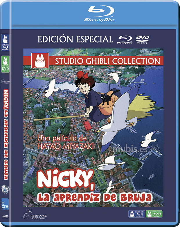 carátula Nicky, la Aprendiz de Bruja Blu-ray 1