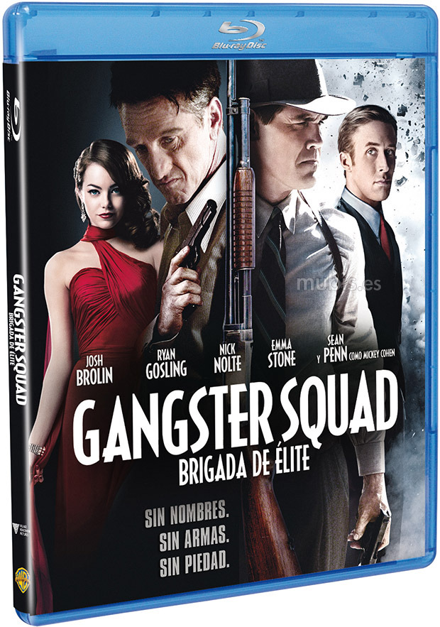 carátula Gangster Squad (Brigada de Élite) - Edición Sencilla Blu-ray 1