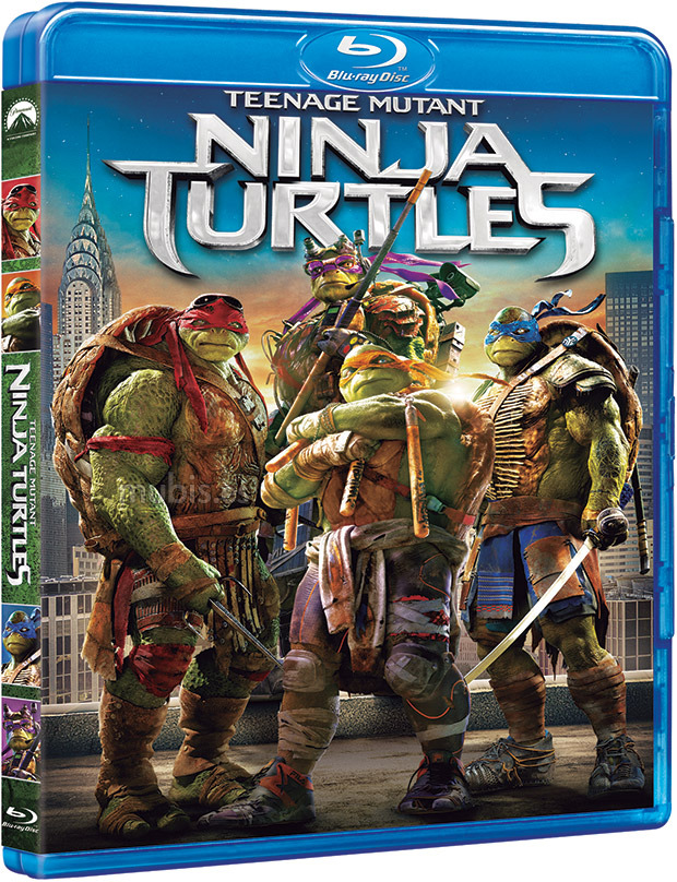 carátula Ninja Turtles Blu-ray 1