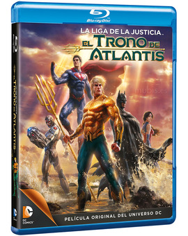 La Liga de la Justicia: El Trono de Atlantis Blu-ray