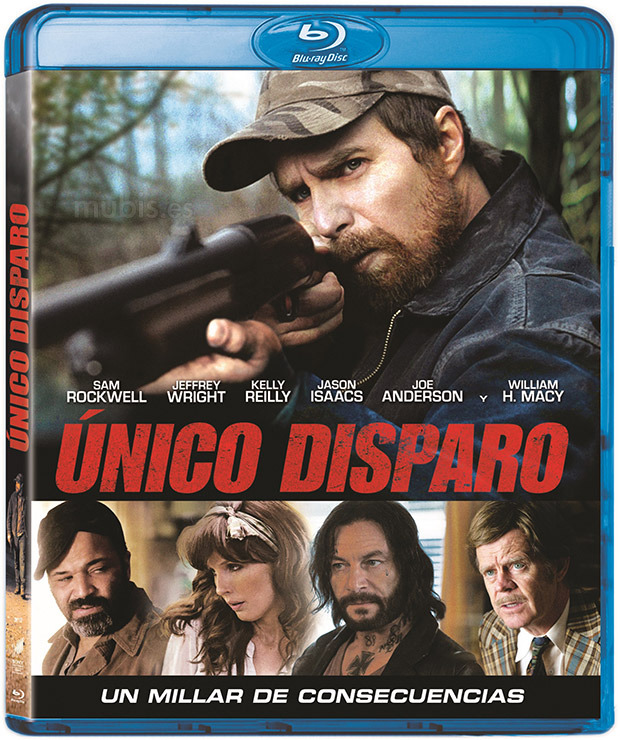 carátula Único Disparo Blu-ray 1