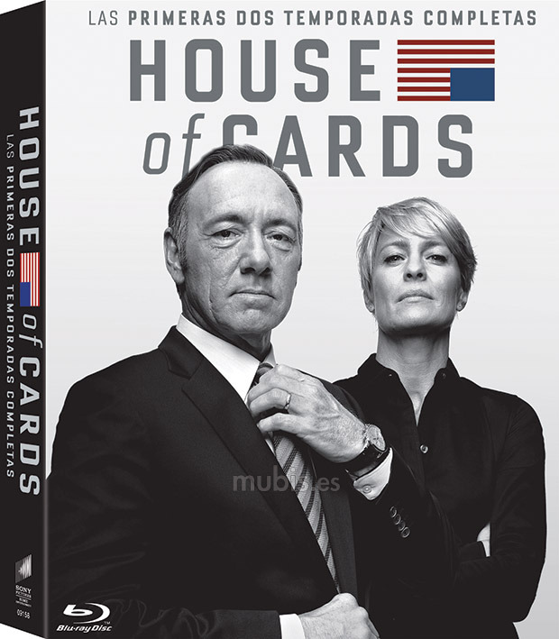 carátula House of Cards - Temporadas 1 y 2 Blu-ray 1