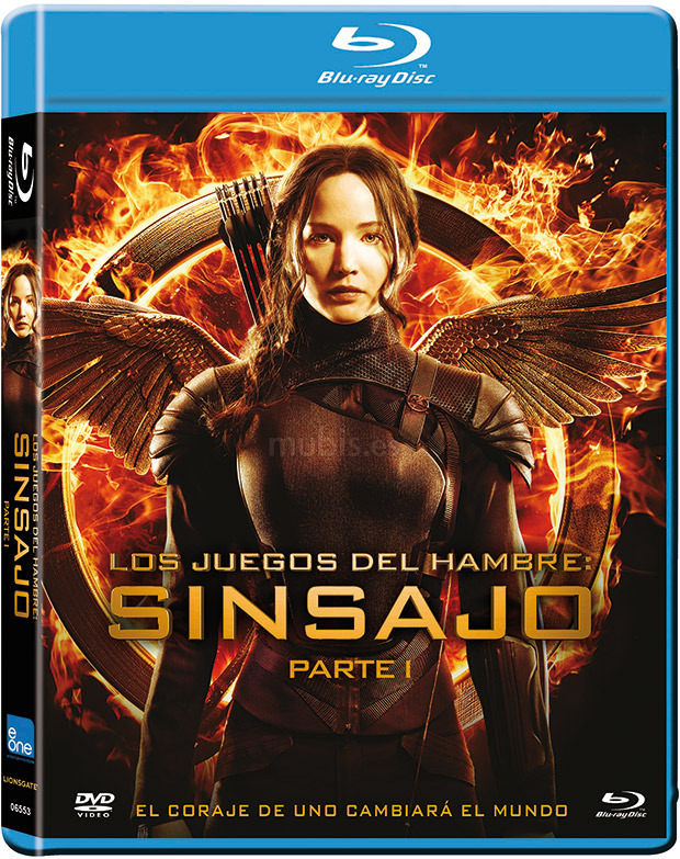 Correa puerta Inadecuado Los Juegos del Hambre: Sinsajo. Parte 1 Blu-ray