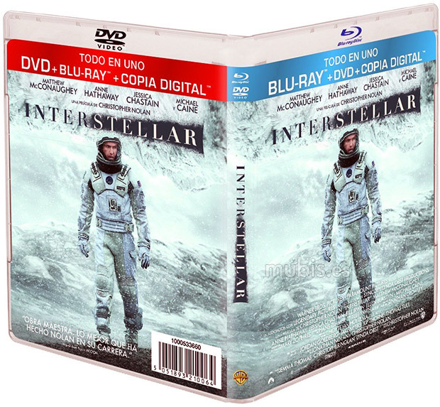 carátula Interstellar Blu-ray 1