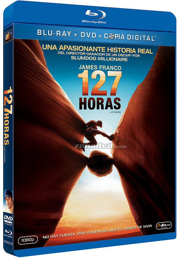 carátula 127 Horas Blu-ray 1